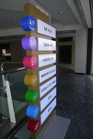 分楼层索引标识 